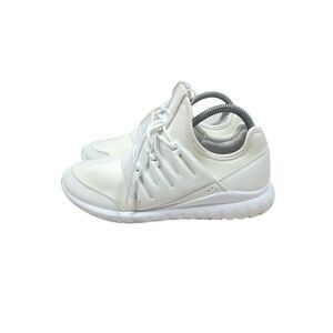 ADIDAS ORIGINALS Tubular Radial Crystal White Athletic Running Shoes Men's sz 7